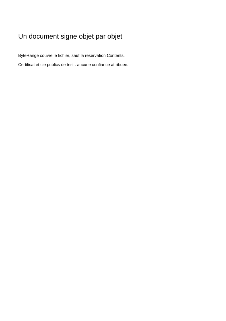 Aperçu : Signatures PDF
